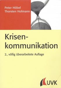 Read more about the article Rezension: Krisenkommunikation von Höbel/Hofmann